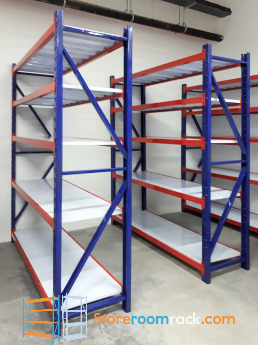 Retail stockroom — Back-of-house racking for a retailer