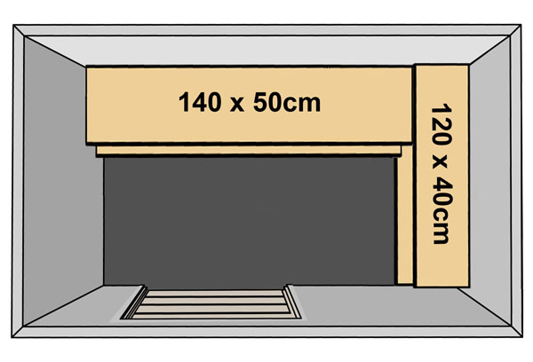 Bomb Shelter Top View Bomb Shelter Top View